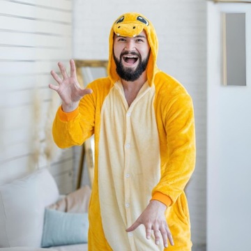 Piżama Onesie Kigurumi Kostium Przebranie Pokemon Charmander L: 165-175cm