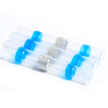 RURKI KOSZULKI OSŁONKI TERMOKURCZLIWE Z CYNĄ Niebieski