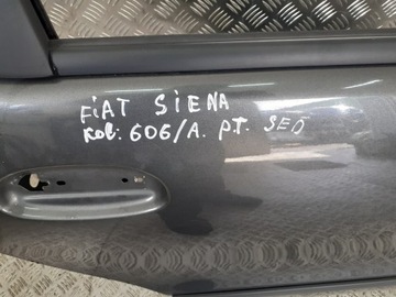DVEŘE PRAVÝ ZADNÍ FIAT SIENA 606/A