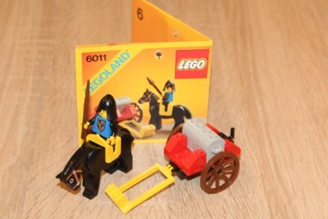 LEGO CASTLE 6011 Black Knight's Treasure INSTRUKCJ
