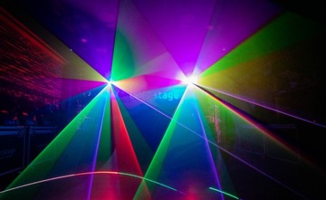 ЦВЕТОВАЯ АНИМАЦИЯ ЛАЗЕР ROBO 1Вт RGB 1000мВт