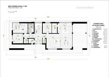 Дизайн дома Pióro Architekci-20 Зеркальная версия