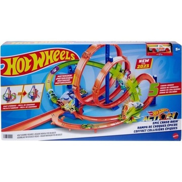 MATTEL Hot Wheels Epicka Pętla Kraks Zestaw HNL97