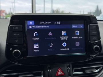 Hyundai i30 III Hatchback Facelifting 1.0 T-GDI 120KM 2022 Hyundai i30 Smart 1 wlasciciel Salon Polska FV 23 gwarancja dostawa, zdjęcie 27