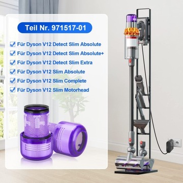 МОЮЩИЙСЯ ФИЛЬТР 3 шт. HEPA ДЛЯ DYSON V12 Detect Slim #DY-971517-01&97151701