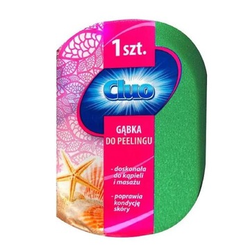 Cluo gąbka kąpielowa do peelingu