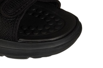 Sandały Azaleia Greice Soft Papete Black Czarne Brazylijskie Buty r.37
