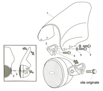 ОКНО ОКНО PUIG SUZUKI GSF 600 1200 BANDIT -05