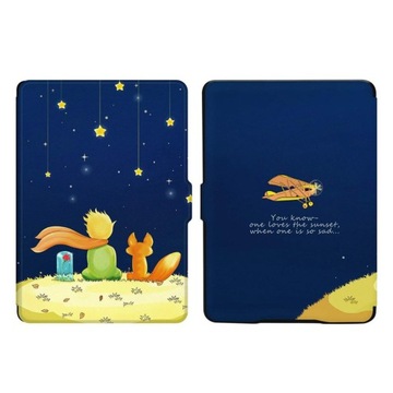 Умный чехол с графическим рисунком для Kindle Paperwhite 1/2/3 (Ребенок и лиса)