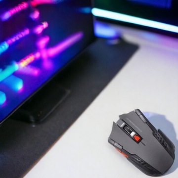 БЕСПРОВОДНАЯ ИГРОВАЯ МЫШЬ ДЛЯ ГЕЙМЕРОВ С LED-подсветкой