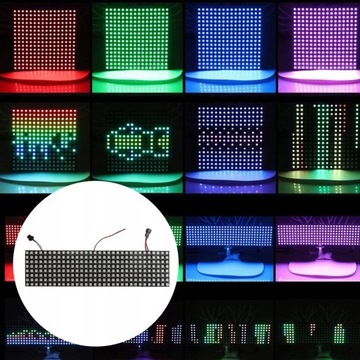 Светодиодная пиксельная матрица / WS2812B, полная