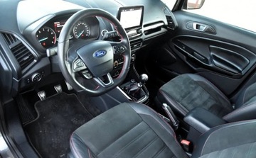 Ford Ecosport II SUV Facelifting 1.0 EcoBoost 125KM 2018 Ford EcoSport ST-line Idealny LED skora ALCANTARA navi. Benzyna 125KM, zdjęcie 19
