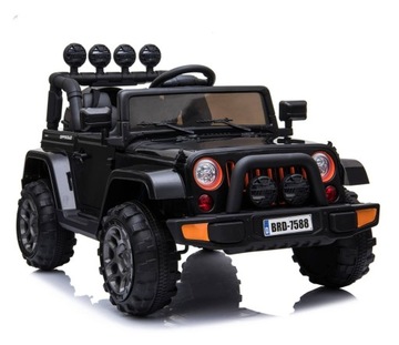 MEGA JEEP FULLTIME, NAPĘD 4X4, 1X12V ,WOLNY START/ MIĘKKIE KOŁA, EXCLUSIVE/