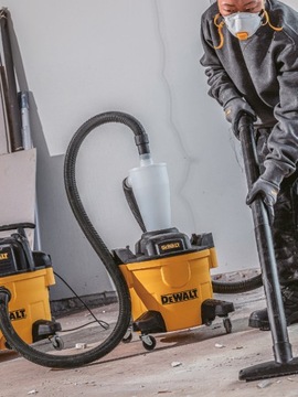 Циклоновый сепаратор DeWalt для промышленного вакуумного очистителя влажного сухо