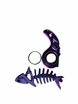 KEYRAMBIT KEYSPINNER Брелок КРАСНЫЙ СИНИЙ TIKTOK HIT