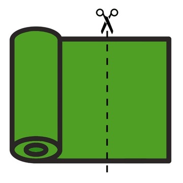 КОВРИК ИСКУССТВЕННАЯ ТРАВА 7мм ЗЕЛЕНЫЙ ИЗ РУЛОНА 3м ДЛЯ БАЛКОНА ТЕРРАСЫ ДОМА САДА