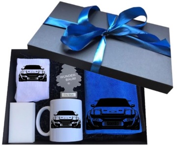 Zestaw prezent kubek box urodziny - auta samochody 777 Nuke Lambo Rols GTR