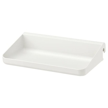 PÓŁKA DO SZYNY SUNNERSTA BIAŁA 25 CM