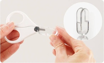 Nożyczki do paznokci niemowląt dzieci REER