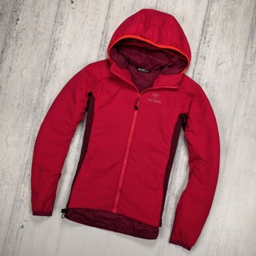 КУРТКА С КАПЮШОНОМ ARCTERYX ATOM ЖЕНСКАЯ УТЕПЛЕННАЯ ПОХОДНАЯ КУРТКА ТОП L