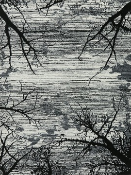 SZARY DYWAN DRZEWA 160x230 - NOWA KOLEKCJA !!!