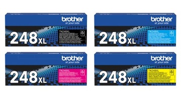 4x toner org. Brother TN-248XL CMYK HL-L3220CW HL-L8230CDW HL-L8240CDW