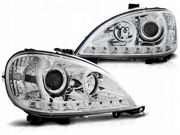 LAMPY DAYLINE MERCEDES W163 ML 09/01-05 CHROME