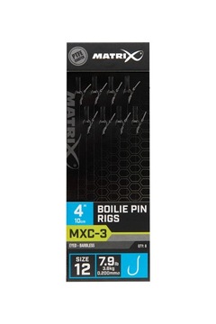 Matrix MXC-3 z bagnetem Barbless r.12 0.20mm 10cm
