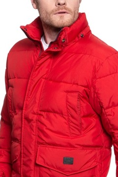 LEE PUFFER JACKET MĘSKA KURTKA ZIMOWA KAPTUR 2XL