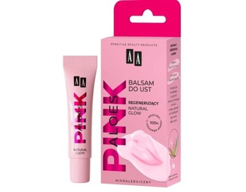 AA Aloes Pink Balsam do ust Natural Glow 10ml