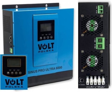 INWERTER SOLARNY PRZETWORNICA UPS 6000 24V 60MPPT