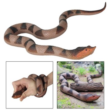 Реалистичная модель змеи, игрушка, страшная игрушка, игрушки для жизни, познавательные игрушки, модель животного