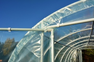 Садовая фольгированная туннельная теплица 6х3 м, 4 секции, фольга LEMAR Polish Производитель