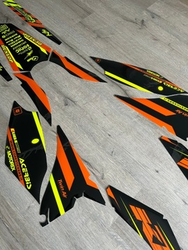KTM EXC EXC-F 14-16 шпон FLUO CORE,CUBAMOTO