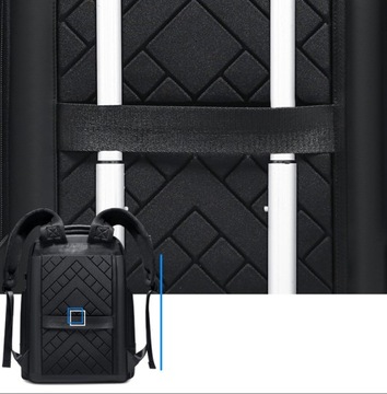 Рюкзак ROWE R-5029 для ноутбука 15,6 л, емкость 39 л, USB