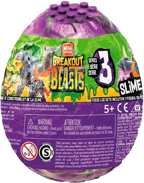 Mattel Breakout Beasts Jajo ze slimem GCK31