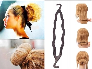 ШАПКА ДЛЯ ВОЛОС ЧЕРНАЯ TWISTER VINTAGE UPDOOR