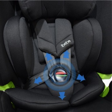 IBEBE SAFE SEAT 360 поворотное автокресло 0-36 кг isofix - черный