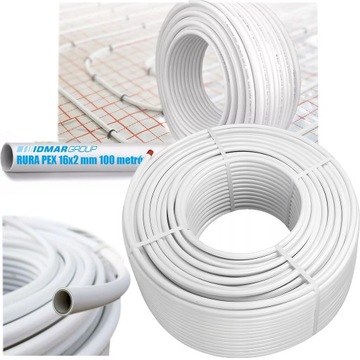 ТРУБА PEX 16x2 100м МНОГОСЛОЙНАЯ PEX/AL/PE ГИБКИЙ ПОДОГРЕВ ПОЛА