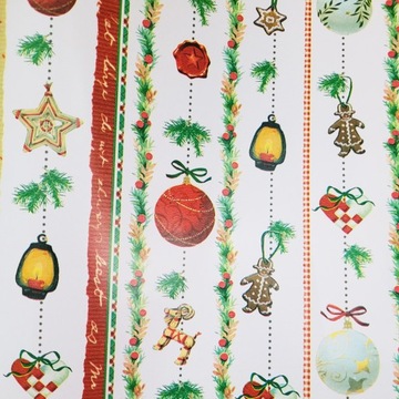 Papier świąteczny do pakowania święta 57cmx2m 2m5
