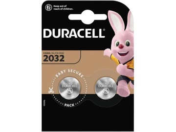 BATERIA SPECJALISTYCZNA 2032 3V DURACELL 2SZT