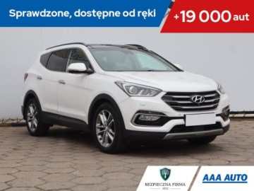 Hyundai Santa Fe III SUV Facelifting 2.2 CRDi 200KM 2016 Hyundai Santa Fe 2.2 CRDi Blue, Salon Polska