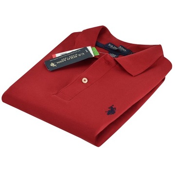 Koszulka Polo U.S. Polo Assn. 11390404 Czerwony