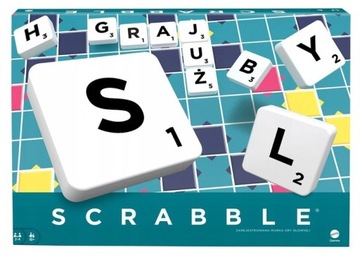 SCRABBLE ORIGINAL Gra Słowna Scrable Skrable PL