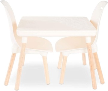 Стол и стулья B.Toys Ivory