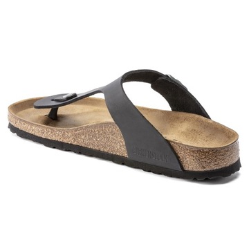 Japonki damskie profilowane Birkenstock Gizeh WYGODNE SKÓRZANE 845251