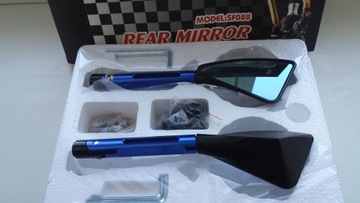 KAWASAKI ER 6 N алюминиевые зеркала с ЧПУ