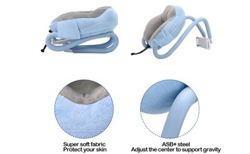 Держатель для телефона с подушкой для шеи, регулируемая гусиная шея ROGAL