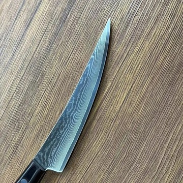 Japoński Nóż Damasceńska Stal Rzeźnicki SZEFA Chefa Kuchni HCR 63 VG10 Stal