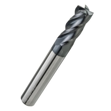 Твердосплавная фреза VHM Fi4mm 4 лезвия 45HRC AlTiN